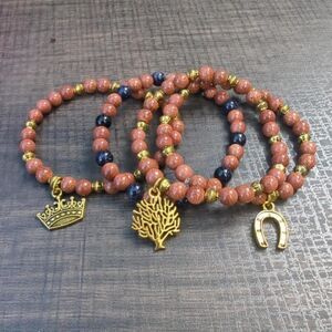 Stretch Bracelets with Charms